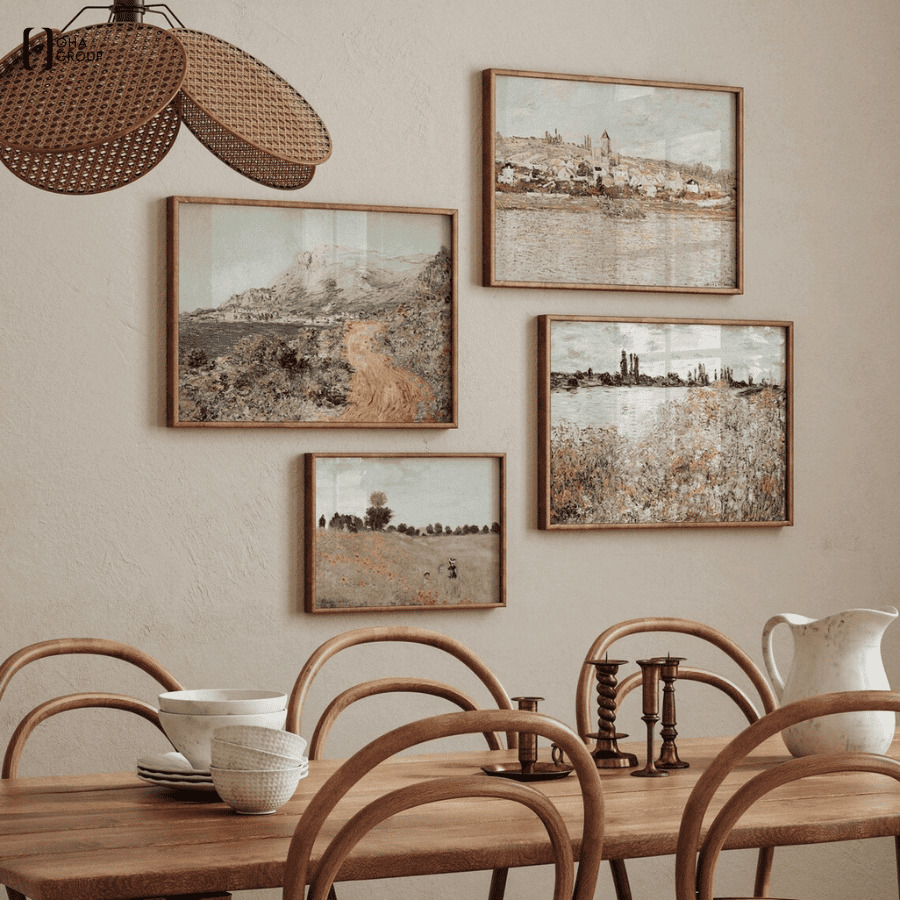 7 mẫu tranh vintage decor homestay Tây Ninh đẹp và thu hút 5 tranh vintage decor homestay Tây Ninh