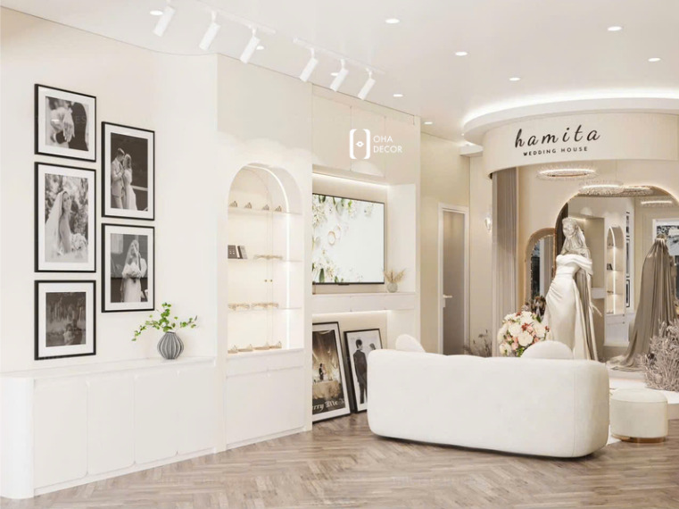 Dự án thi công thiết kế Hamita Wedding House – Không gian studio cưới sang trọng và hiện đại 3 thi công thiết kế Hamita Wedding House