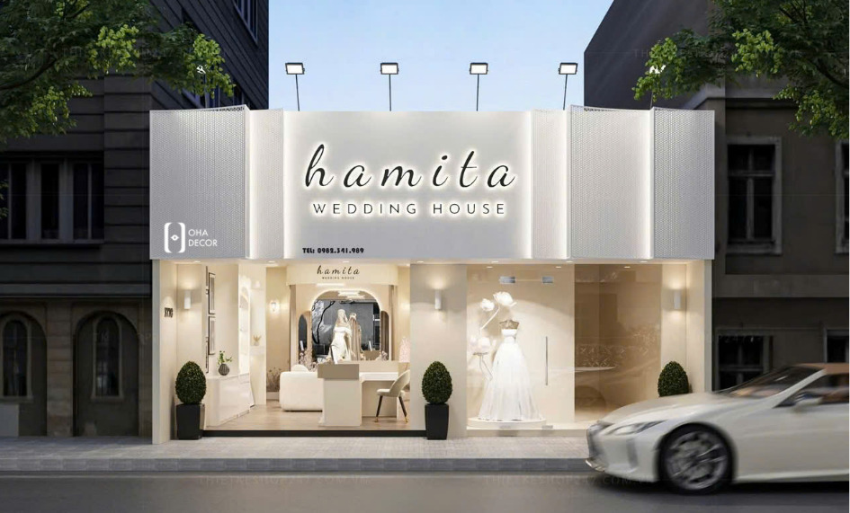 Dự án thi công thiết kế Hamita Wedding House – Không gian studio cưới sang trọng và hiện đại 1 thi công thiết kế Hamita Wedding House