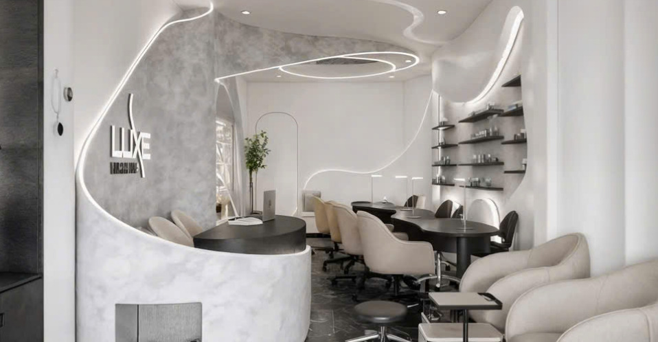 Dự án thi công thiết kế LUXE Nails Spa Hà Nội – Không gian nails sang trọng và hiện đại 6 thi công thiết kế LUXE Nails Spa Hà Nội