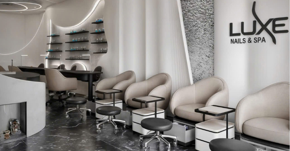 Dự án thi công thiết kế LUXE Nails Spa Hà Nội – Không gian nails sang trọng và hiện đại 4 thi công thiết kế LUXE Nails Spa Hà Nội