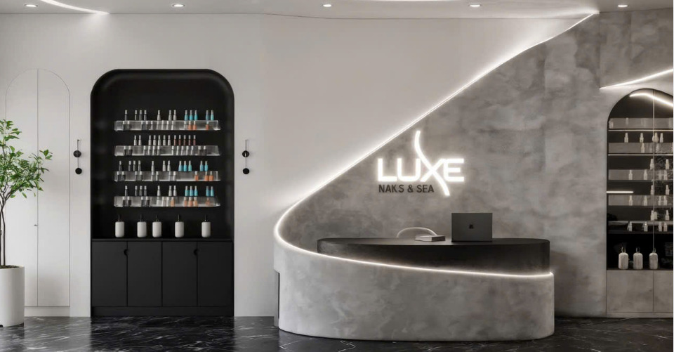 Dự án thi công thiết kế LUXE Nails Spa Hà Nội – Không gian nails sang trọng và hiện đại 3 thi công thiết kế LUXE Nails Spa Hà Nội