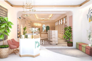 thi công thiết kế store mỹ phẩm Quảng Bình