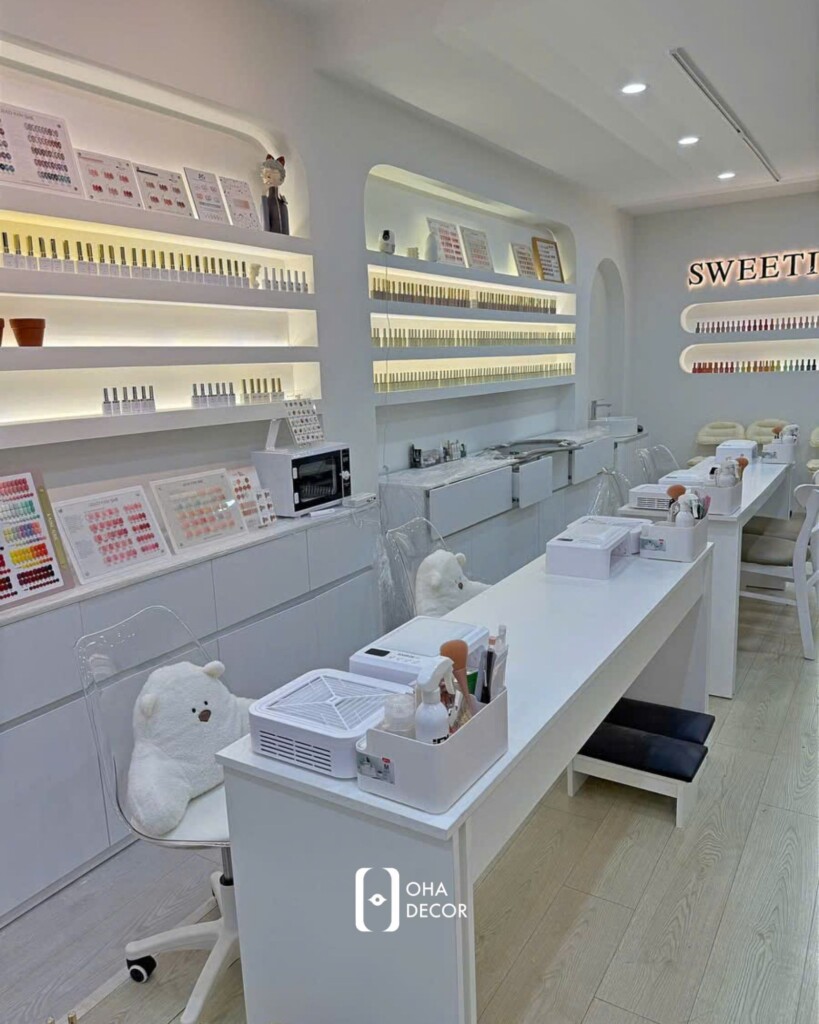thi công thiết kế Sweetie Nails Đà Nẵng