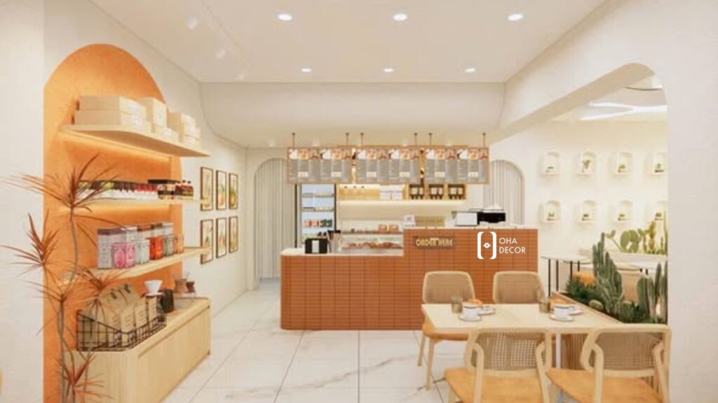 Thiết kế thi công Coffee Bakery Huế
