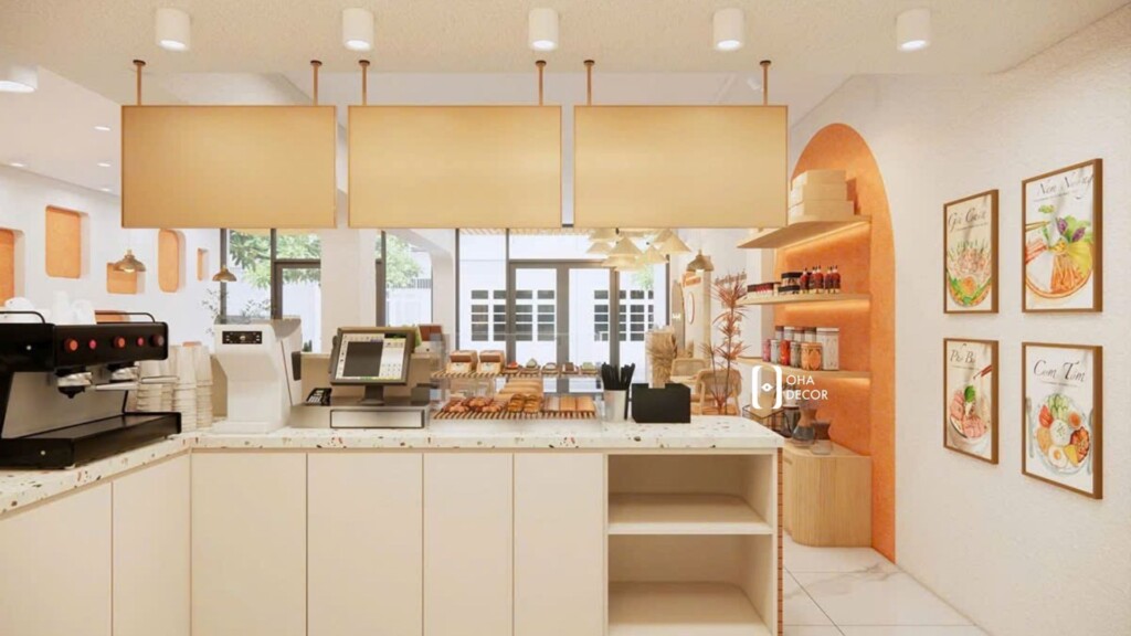 Thiết kế thi công Coffee Bakery Huế