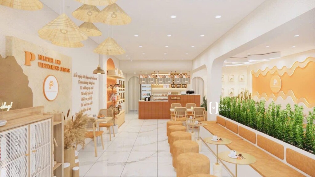 Thiết kế thi công Coffee Bakery Huế