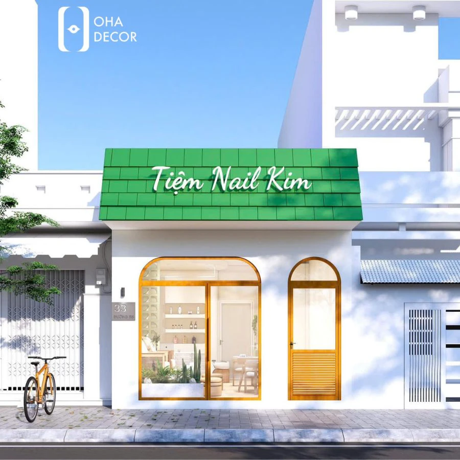 thiết kế thi công tiệm nails chuyên nghiệp hcm