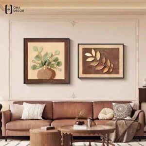 Tuyên Quang tranh bộ 2 tấm cao cấp treo tường