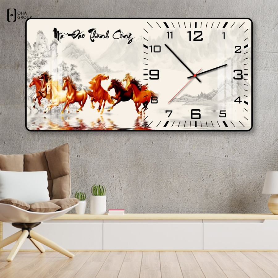 Tranh đồng hồ phong thủy treo văn phòng Tây Ninh: 4 tiêu chí chọn hợp tài lộc 3 tranh đồng hồ phong thủy treo văn phòng Tây Ninh