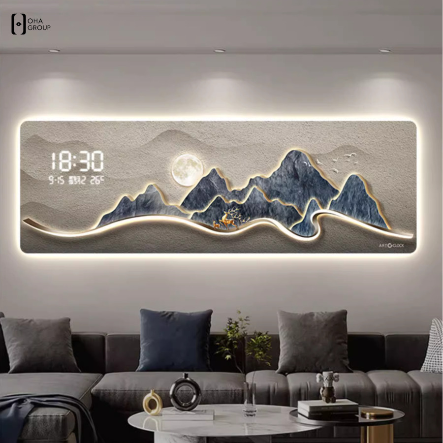 Tranh đồng hồ phong thủy treo văn phòng Tây Ninh: 4 tiêu chí chọn hợp tài lộc 2 tranh đồng hồ phong thủy treo văn phòng Tây Ninh