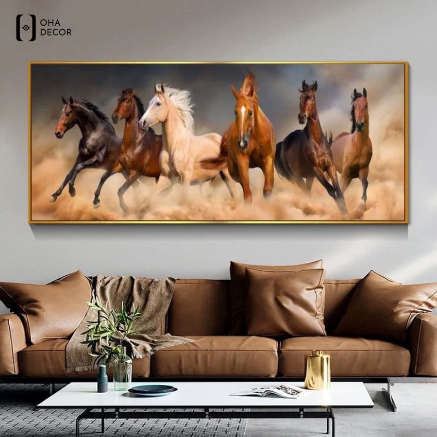 Tranh pha lê mã đáo thành công Tuyên Quang khẳng định vị thế cùng Oha Decor 2 Bố cục đối xứng của tranh pha lê mã đáo thành công Tuyên Quang