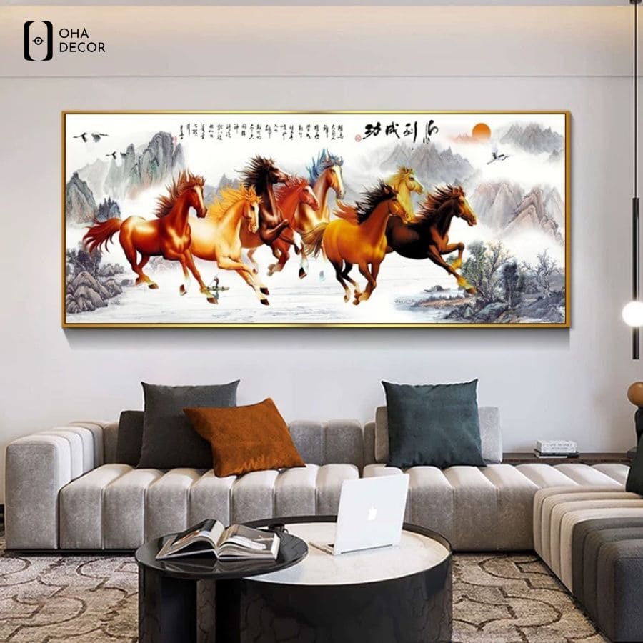 Tranh pha lê mã đáo thành công Tuyên Quang khẳng định vị thế cùng Oha Decor 1 Tranh pha lê mã đáo thành công Tuyên Quang