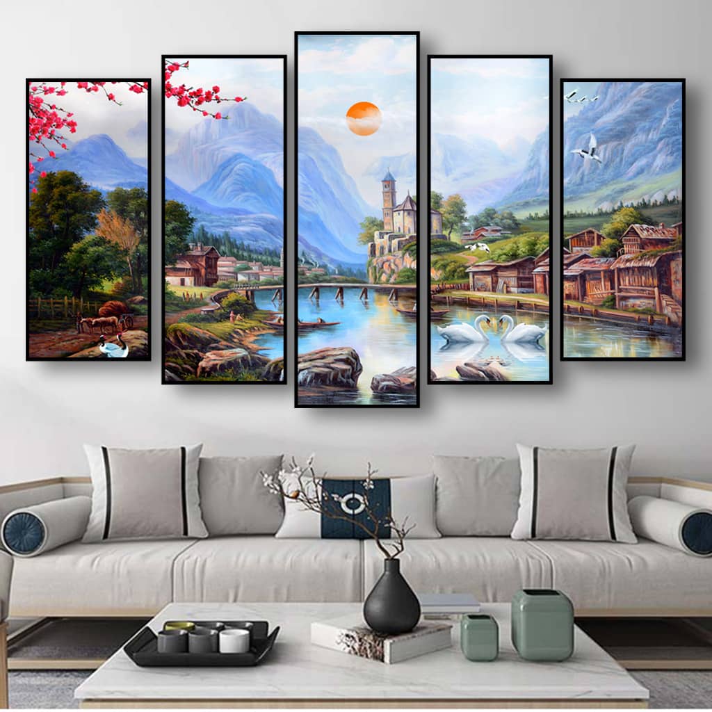 tranh phong thủy phòng khách Tây Ninh
