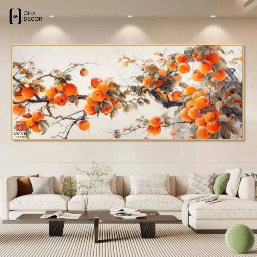 Mua tranh canvas phòng khách Vĩnh Long tại Oha Decor