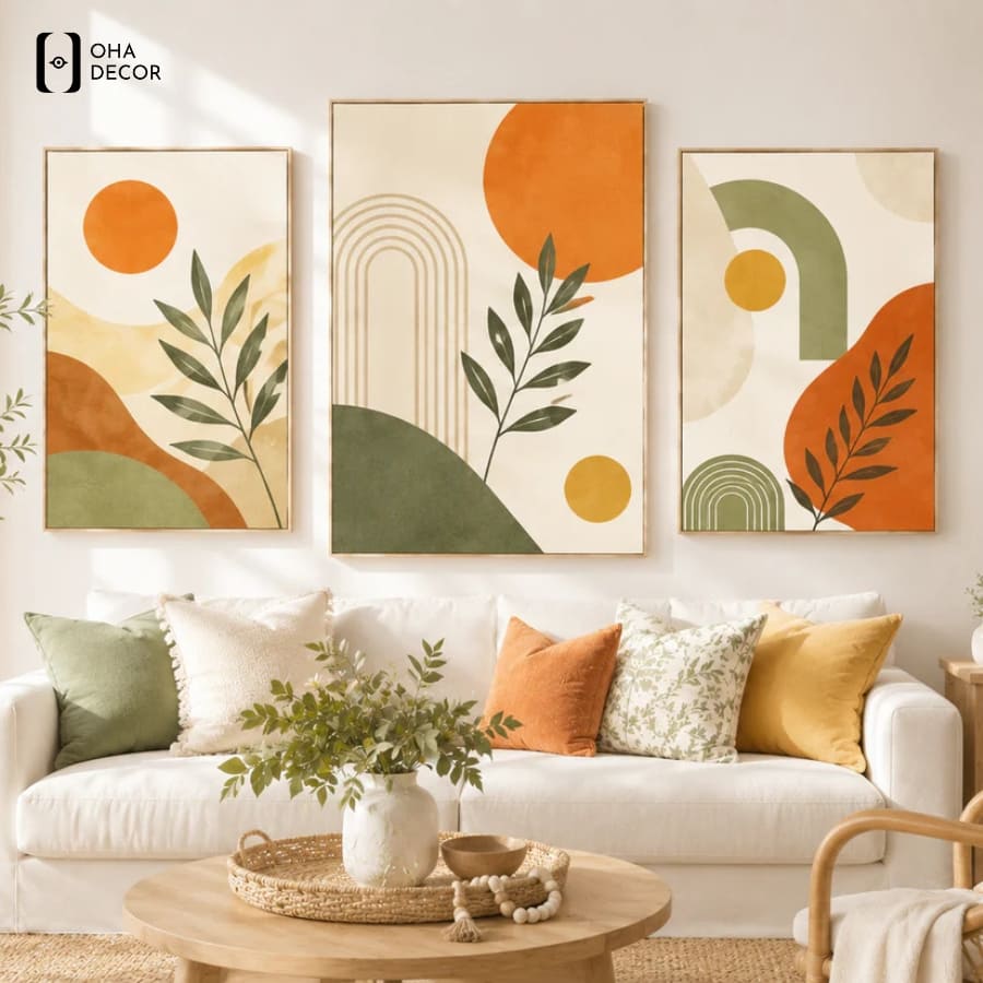 Đột Phá Kiến Trúc Với Bộ 3 Tranh Treo Tường Canvas Trừu Tượng Lào Cai 4 Công nghệ in mực chất lượng cao giúp giữ màu sắc của Bộ 3 Tranh Treo Tường Canvas Trừu Tượng Lào Cai luôn tươi mới
