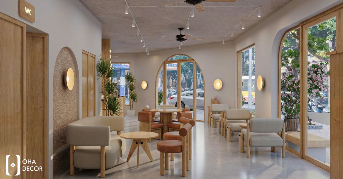 Dự Án Thi Công Cafe Hiện Đại Huế | Không Gian Cafe Nhẹ Nhàng Và Tinh Tế 2 dự án thi công cafe hiện đại huế