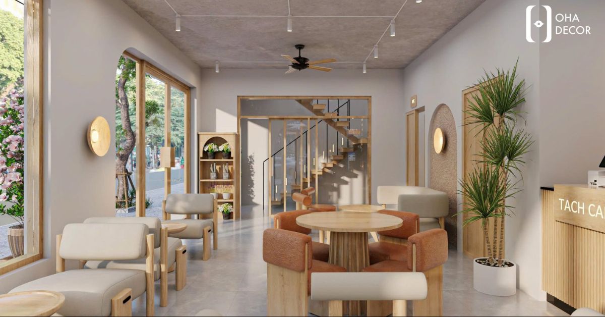 Dự Án Thi Công Cafe Hiện Đại Huế | Không Gian Cafe Nhẹ Nhàng Và Tinh Tế 5 dự án thi công cafe hiện đại huế