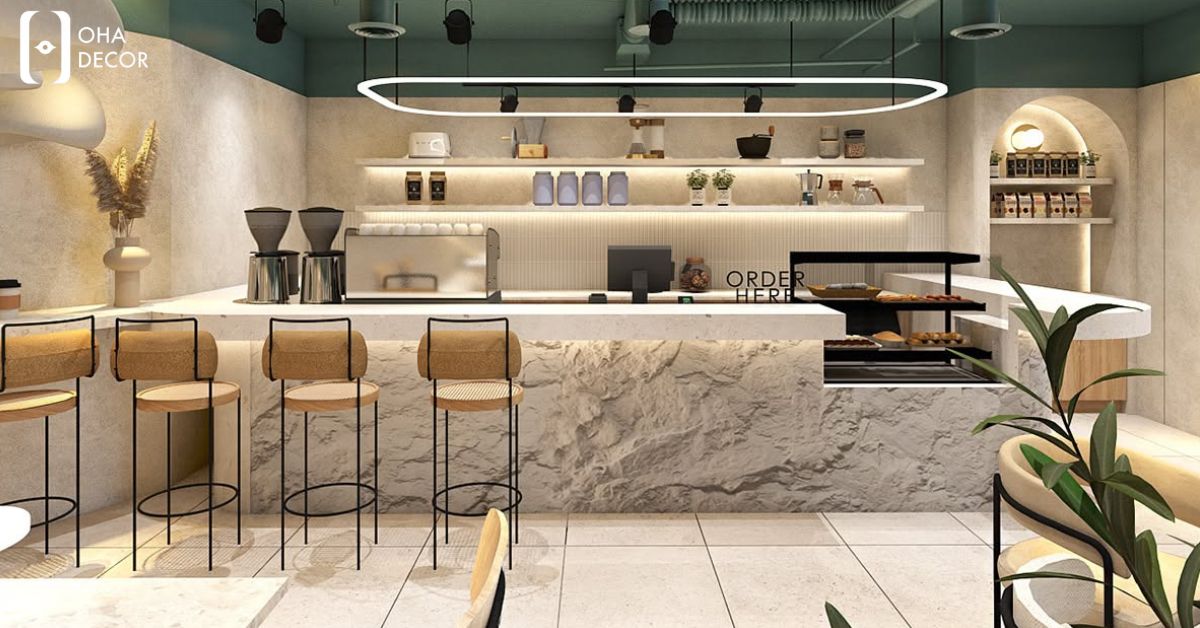 Dự Án Thiết Kế Thi Công Modern Ogranic Vũng Tàu | Không Gian Cafe Hiện Đại Và Trẻ Trung 1 dự án thiết kế thi công modern organic vũng tàu