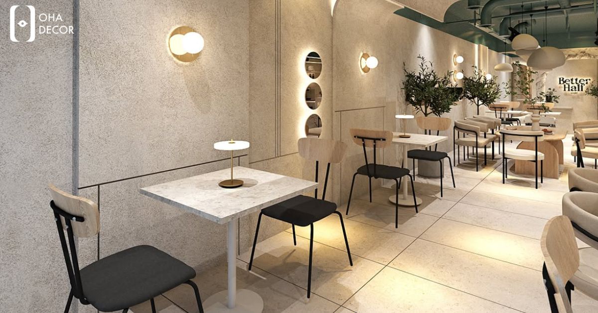 Dự Án Thiết Kế Thi Công Modern Ogranic Vũng Tàu | Không Gian Cafe Hiện Đại Và Trẻ Trung 4 dự án thiết kế thi công modern organic vũng tàu