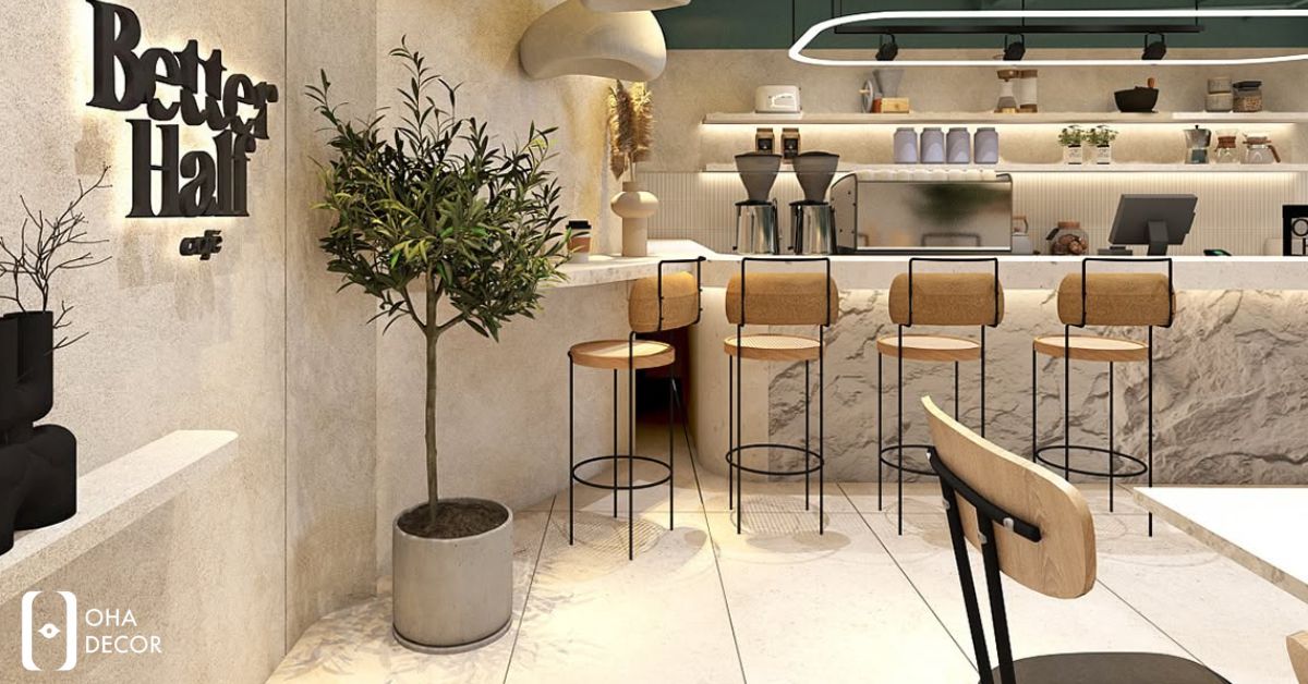 Dự Án Thiết Kế Thi Công Modern Ogranic Vũng Tàu | Không Gian Cafe Hiện Đại Và Trẻ Trung 3 dự án thiết kế thi công modern organic vũng tàu