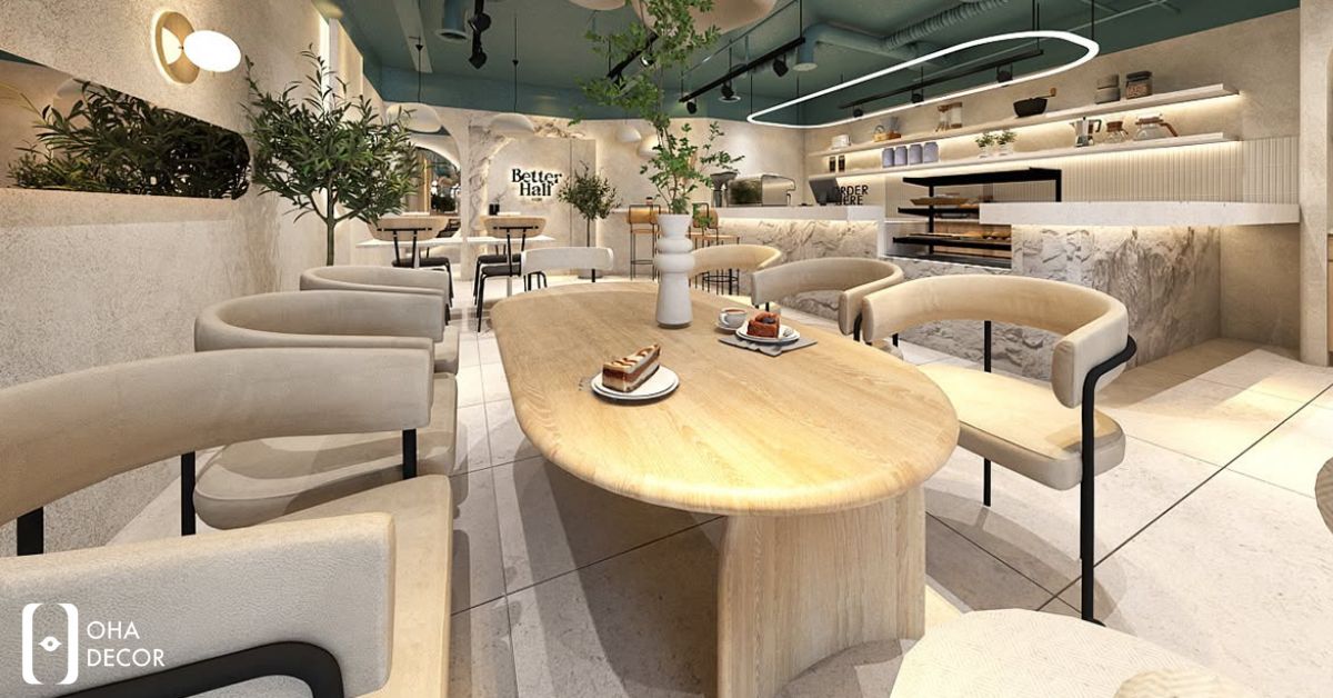 Dự Án Thiết Kế Thi Công Modern Ogranic Vũng Tàu | Không Gian Cafe Hiện Đại Và Trẻ Trung 6 dự án thiết kế thi công modern organic vũng tàu