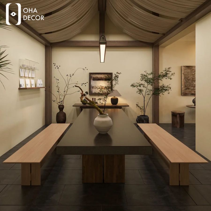 Dự Án Thiết Kế Thi Công Ngân Sách Nhỏ Quy Nhơn | Không Gian Cafe Tối Giản Hiện Đại 5 dự án thiết kế thi công ngân sách nhỏ quy nhơn