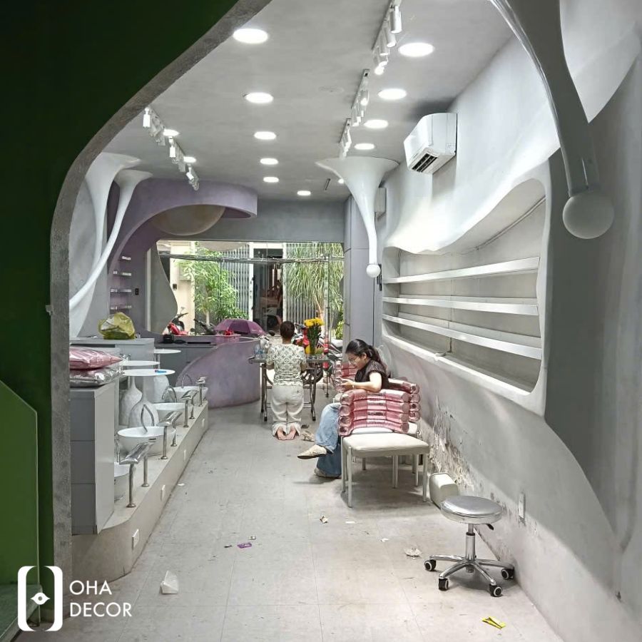 dự án tiệm nail spa trọn gói đăk lăk