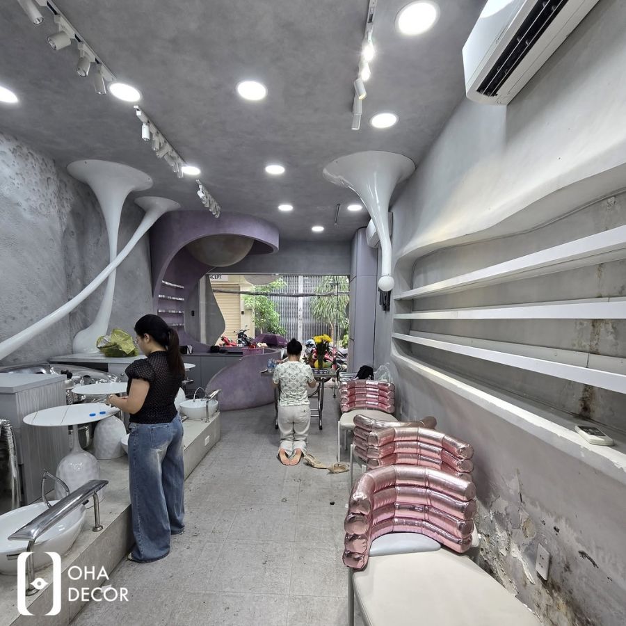 dự án tiệm nail spa trọn gói đăk lăk
