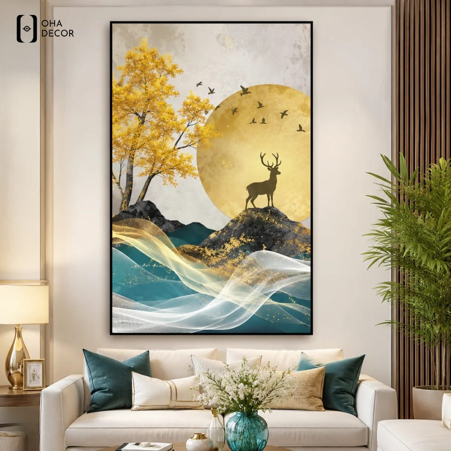 Thành phẩm in tranh tráng gương theo yêu cầu cao cấp Vĩnh Phúc đáp ứng mọi quy chuẩn bàn giao