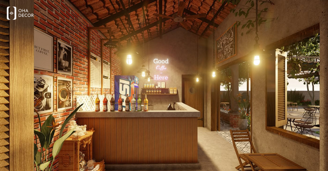 Dự án thiết kế cafe nhà vườn HCM – Không gian xanh thư giãn và hiện đại 3 thiết kế cafe nhà vườn HCM