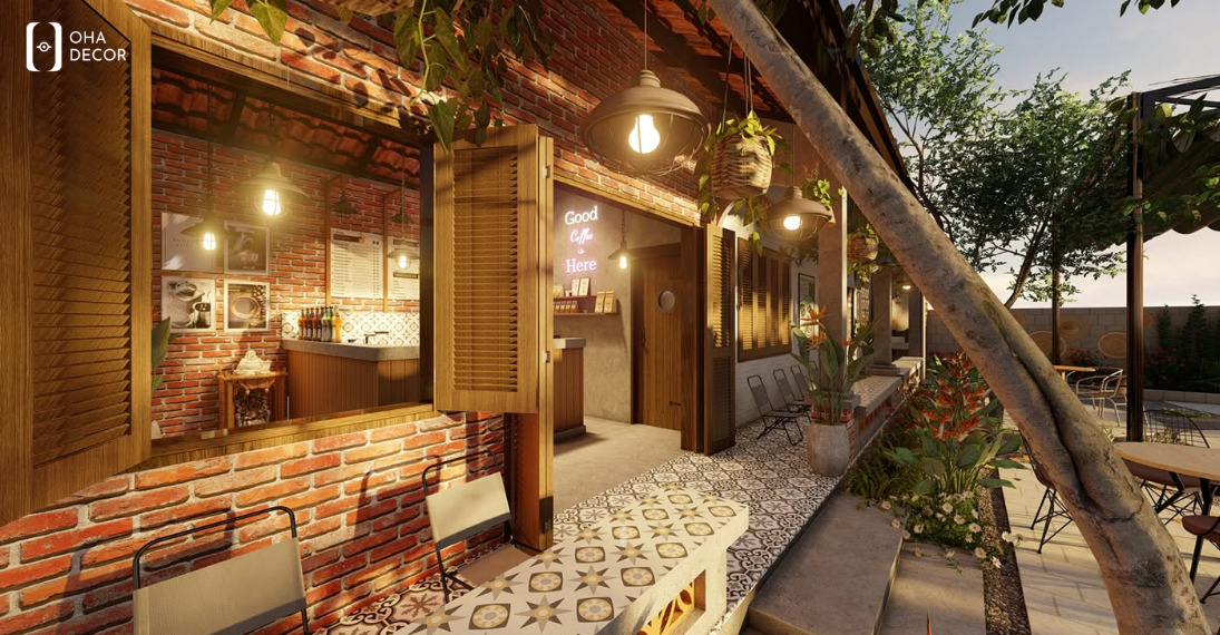 Dự án thiết kế cafe nhà vườn HCM – Không gian xanh thư giãn và hiện đại 6 thiết kế cafe nhà vườn HCM