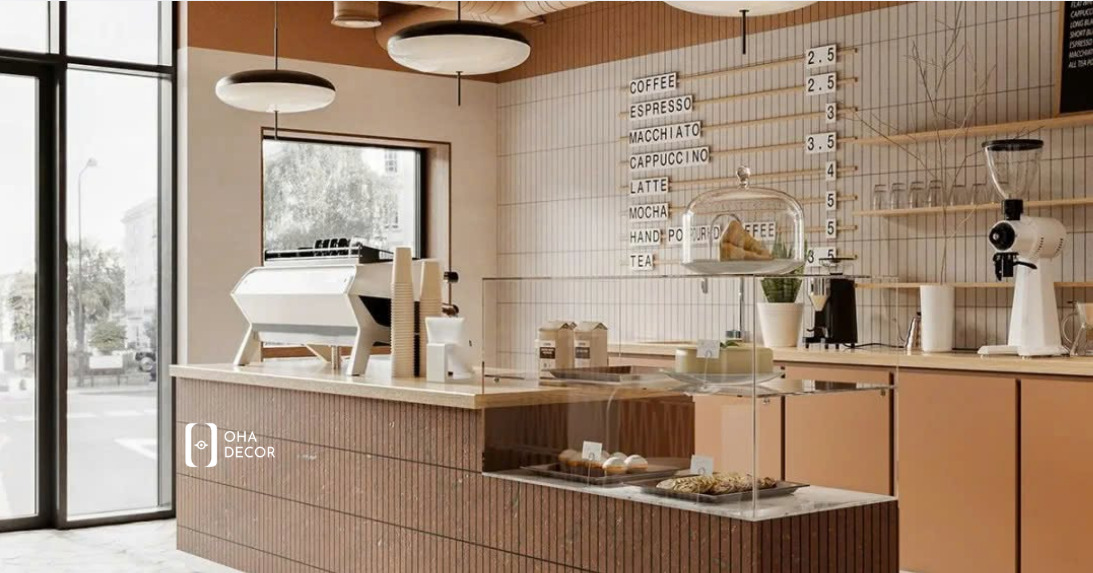 Dự án thiết kế cafe tối giản Nha Trang – Không gian hiện đại và tinh tế 6 thiết kế cafe tối giản Nha Trang