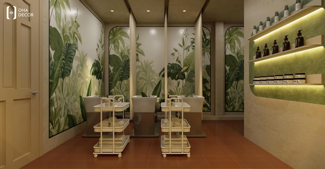 Dự án thiết kế spa hiện đại TP.HCM – Không gian làm đẹp chuyên nghiệp 6 thiết kế spa hiện đại TP.HCM