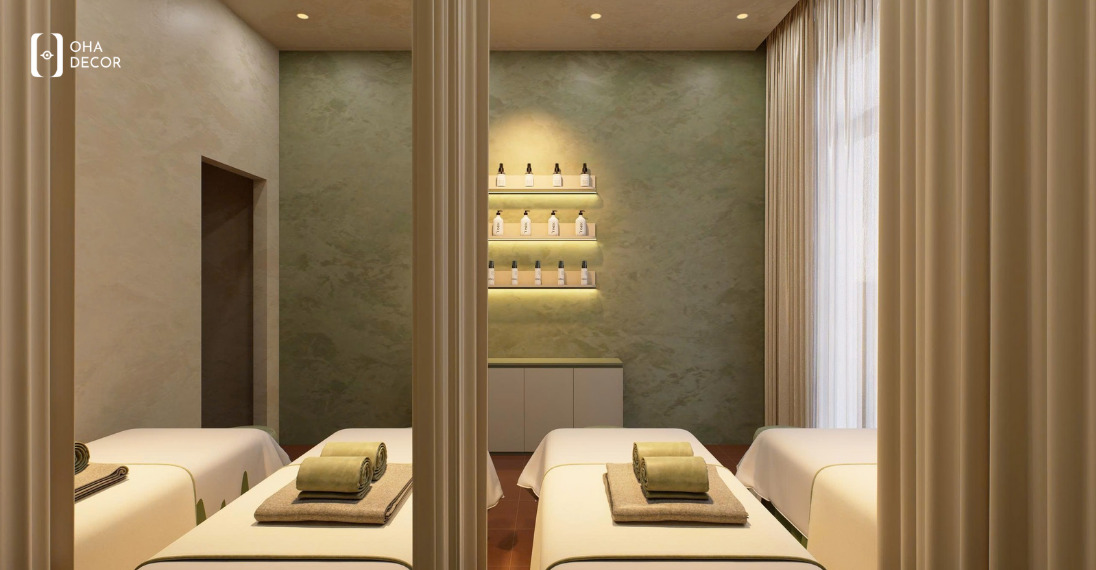 Dự án thiết kế spa hiện đại TP.HCM – Không gian làm đẹp chuyên nghiệp 4 thiết kế spa hiện đại TP.HCM