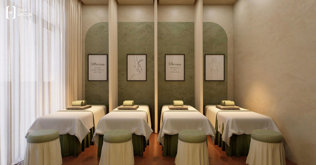Dự án thiết kế spa hiện đại TP.HCM – Không gian làm đẹp chuyên nghiệp 3 thiết kế spa hiện đại TP.HCM