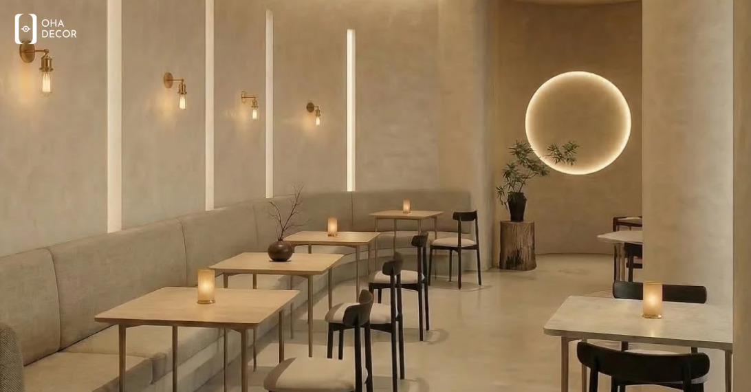 Dự án thiết kế thi công cafe Đắk Lắk – Không gian Serene Cafe hiện đại 3 thiết kế thi công cafe Đắk Lắk