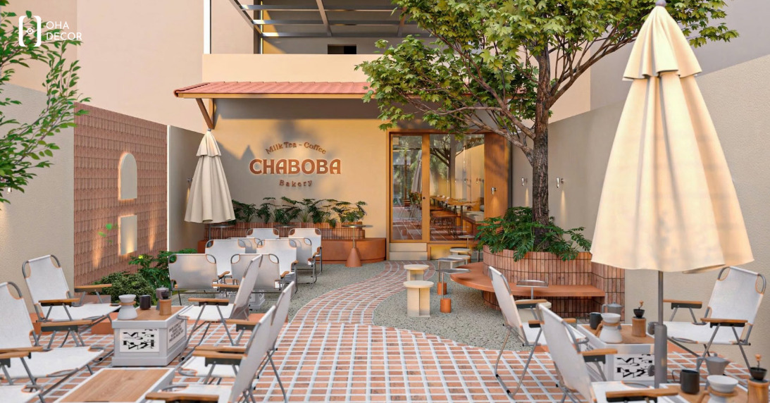 Dự án thiết kế thi công quán cafe Quảng Ngãi – Không gian Chaboba thu 2 thiết kế thi công quán cafe Quảng Ngãi