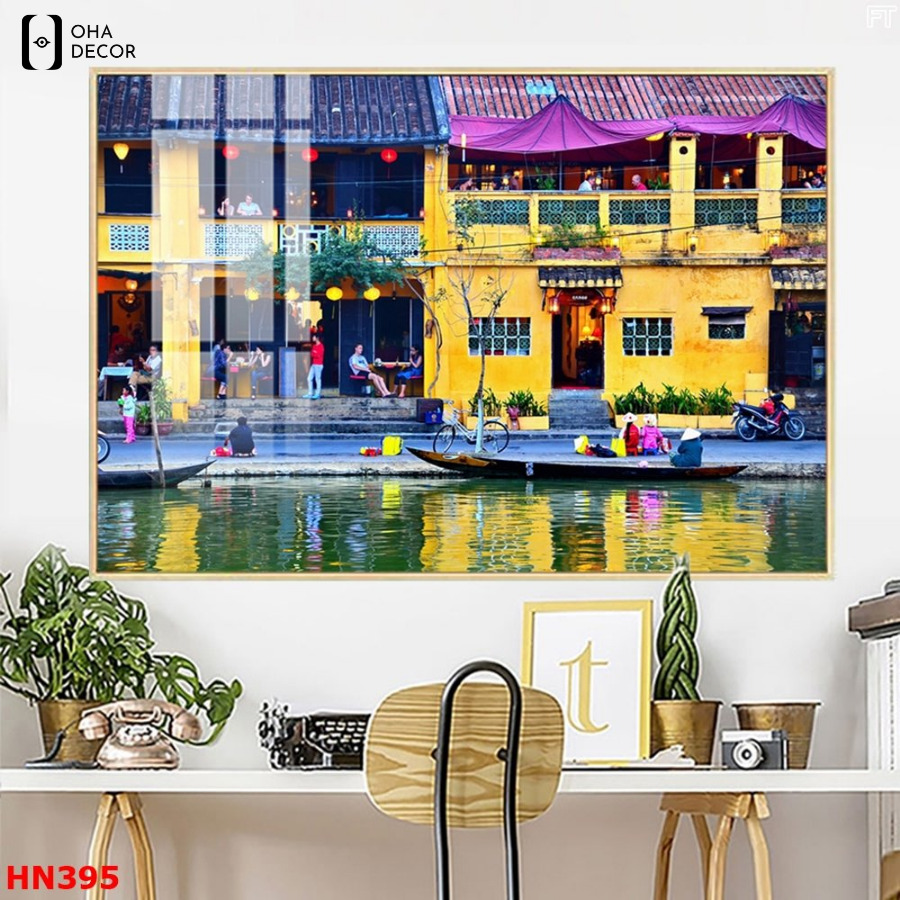 Tranh canvas Hội An decor homestay Hà Nam đẹp nghệ thuật và thu hút 2 Tranh canvas Hội An decor homestay Hà Nam đẹp nghệ thuật và thu hút