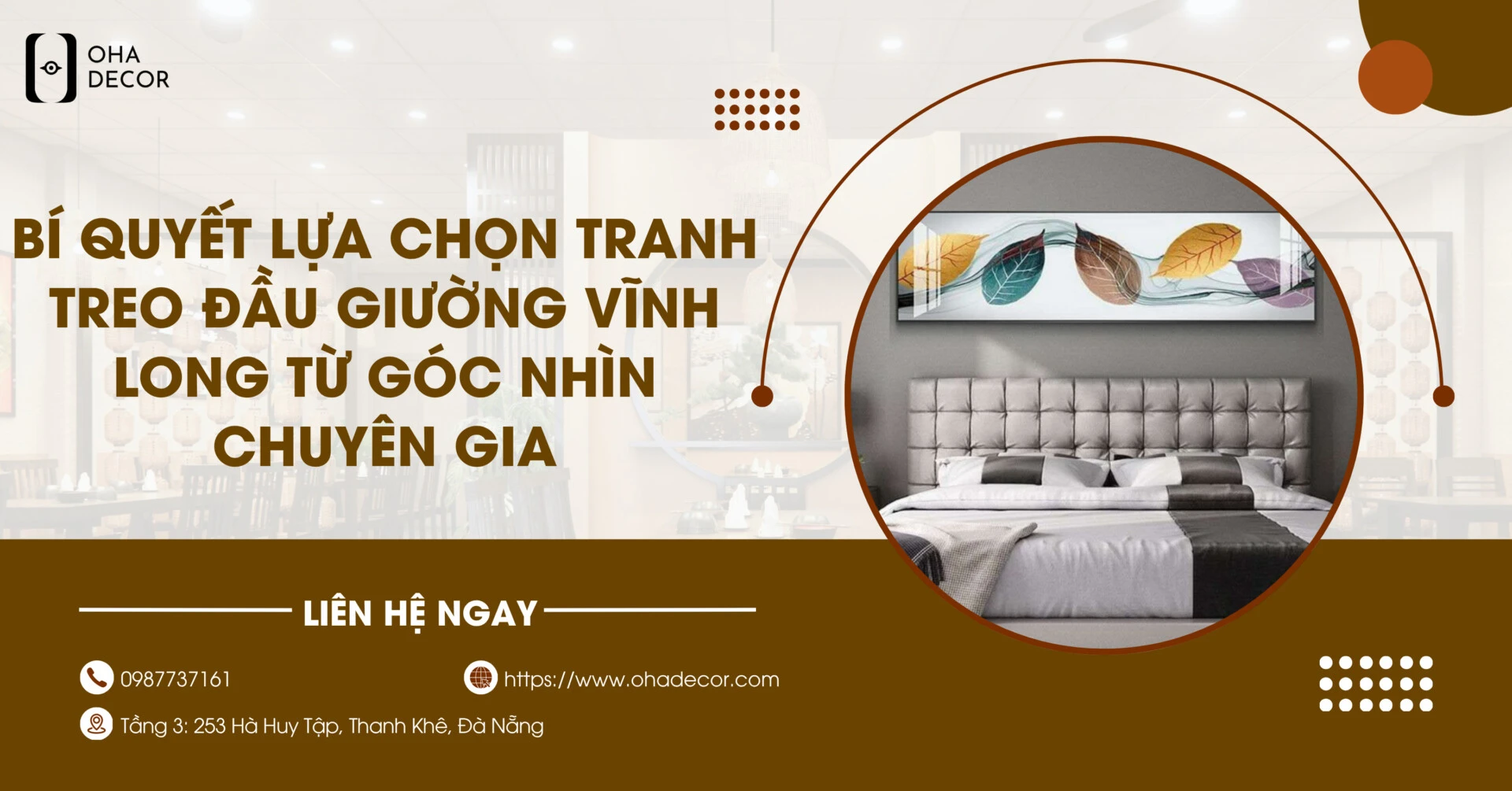 Tranh treo đầu giường Vĩnh Long
