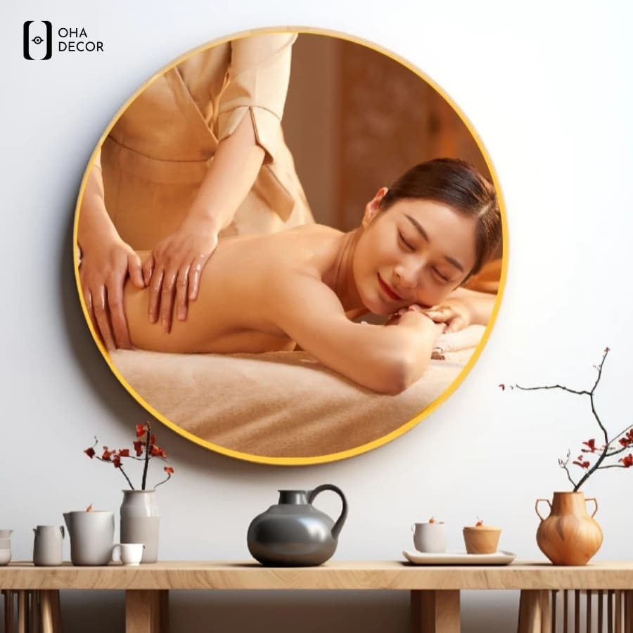 Ứng dụng tranh decor spa Thuận An định vị phân khúc khách hàng 2026 5 Mẫu tranh decor spa thuận an giúp tối ưu không gian nhỏ và tạo góc check-in marketing